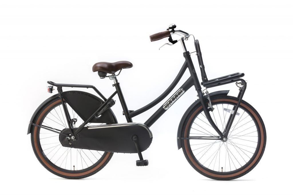 Popal-Daily-Dutch-Basic-meisjesfiets-22-inch-Mat-zwart
