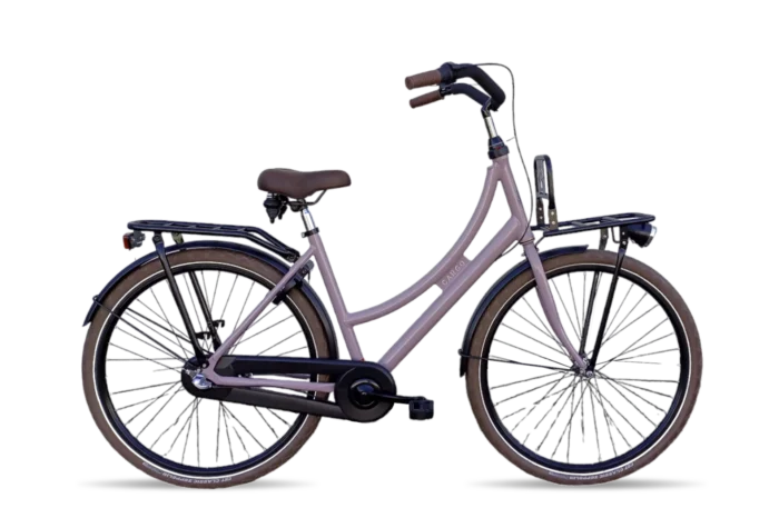 Avalon Cargo Transportfiets scholieren robuust stevige fiets Oud+roze-1920w