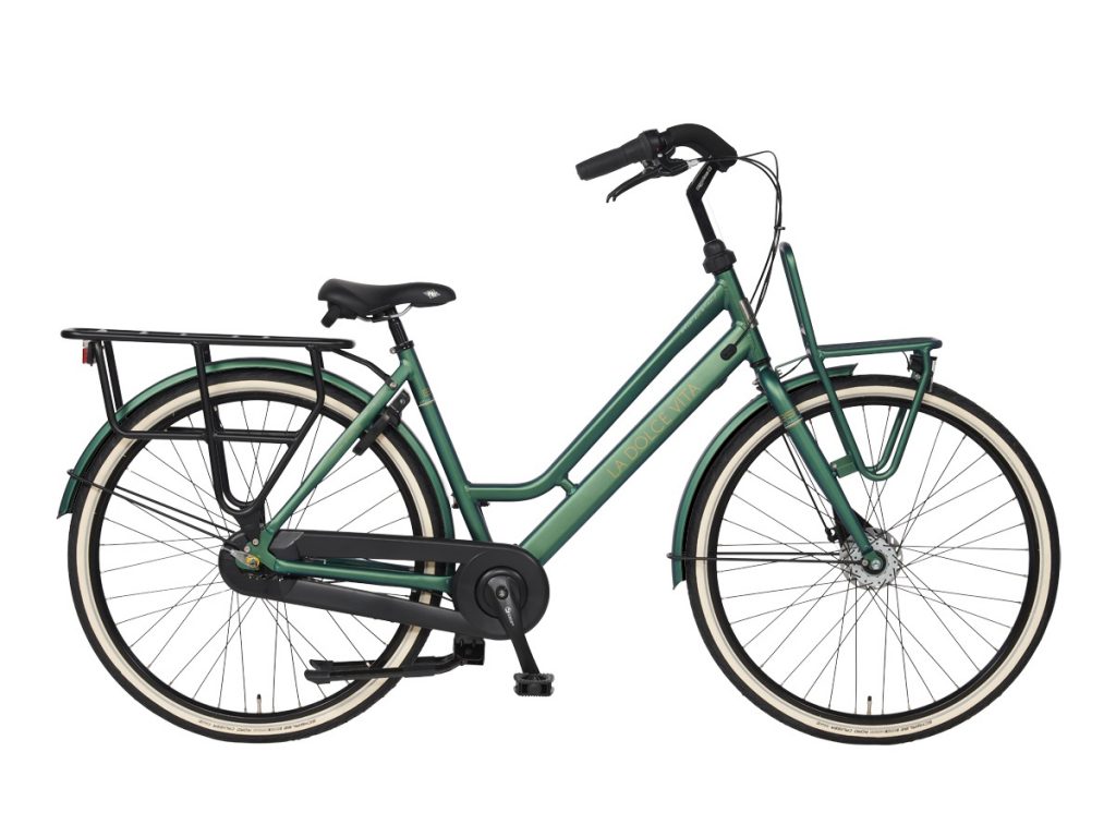 Bsp dolce Vita mamafiets Emerald Green Matt moederfiets 28 inch