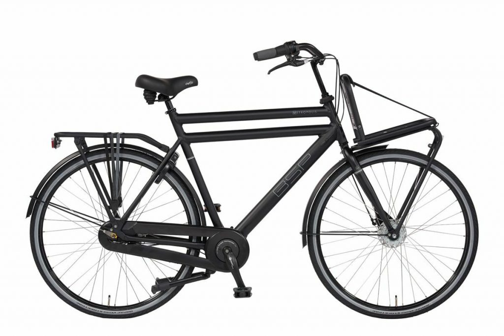 BSP metropolis_plus_herenfiets 28 inch_black_mat