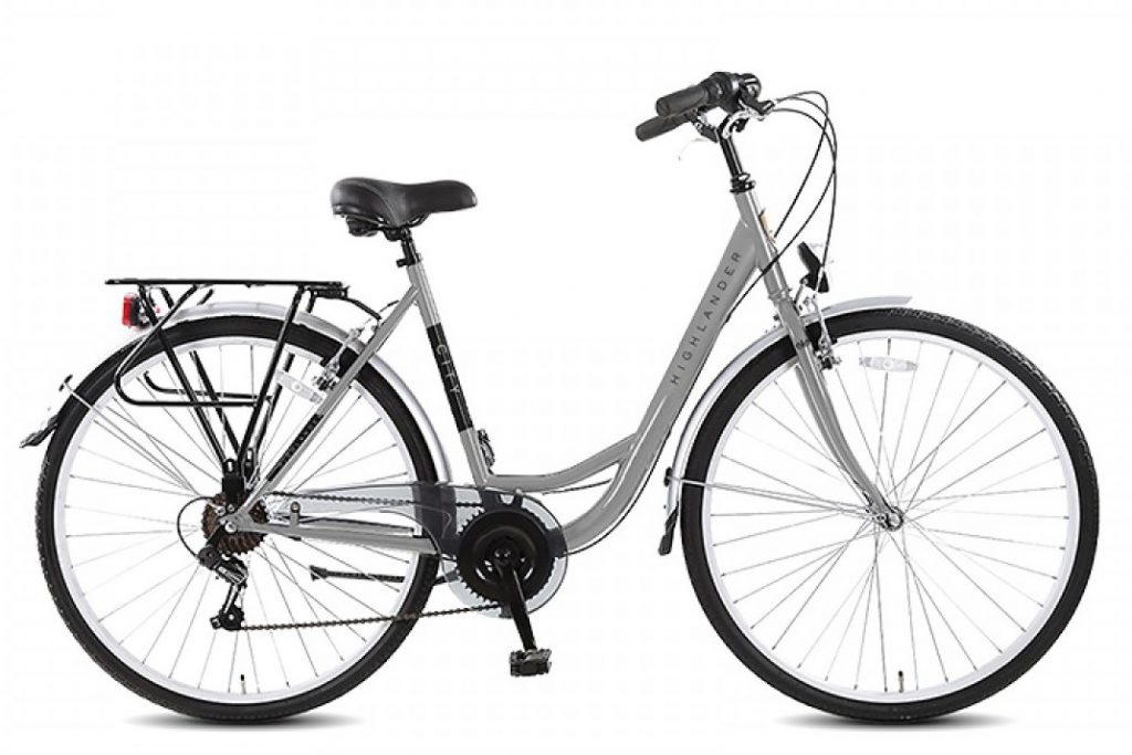 Highlander City Damesfiets 28 inch 6 speed grijs