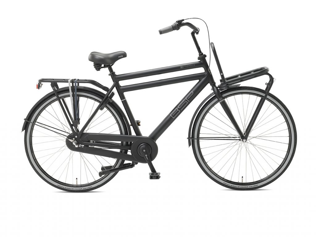 Metropolis Comfort RN3 Transportfiets heren black mat