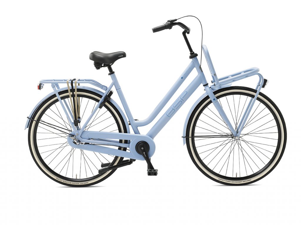 BSP Metropolis RN3 dames transportfiets mellow blue mat