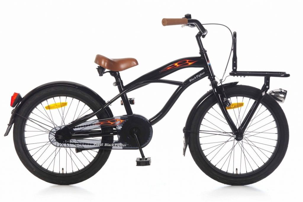 Popal Black Fighter 20 inch zwart