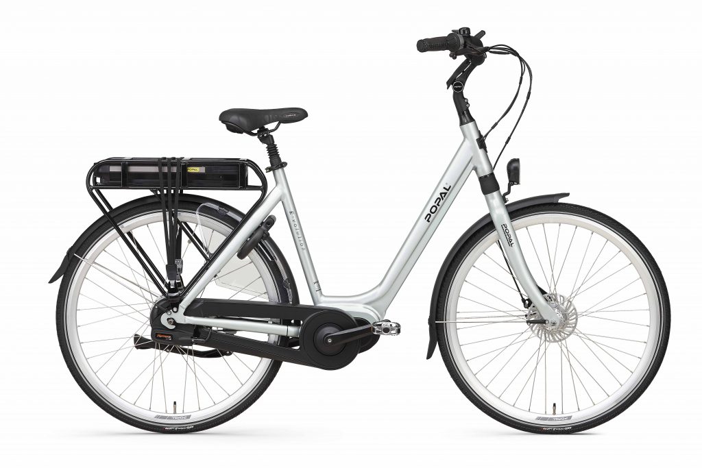 Popal E-Volution 12.0 Elektrische damesfiets 28 inch Silver mint