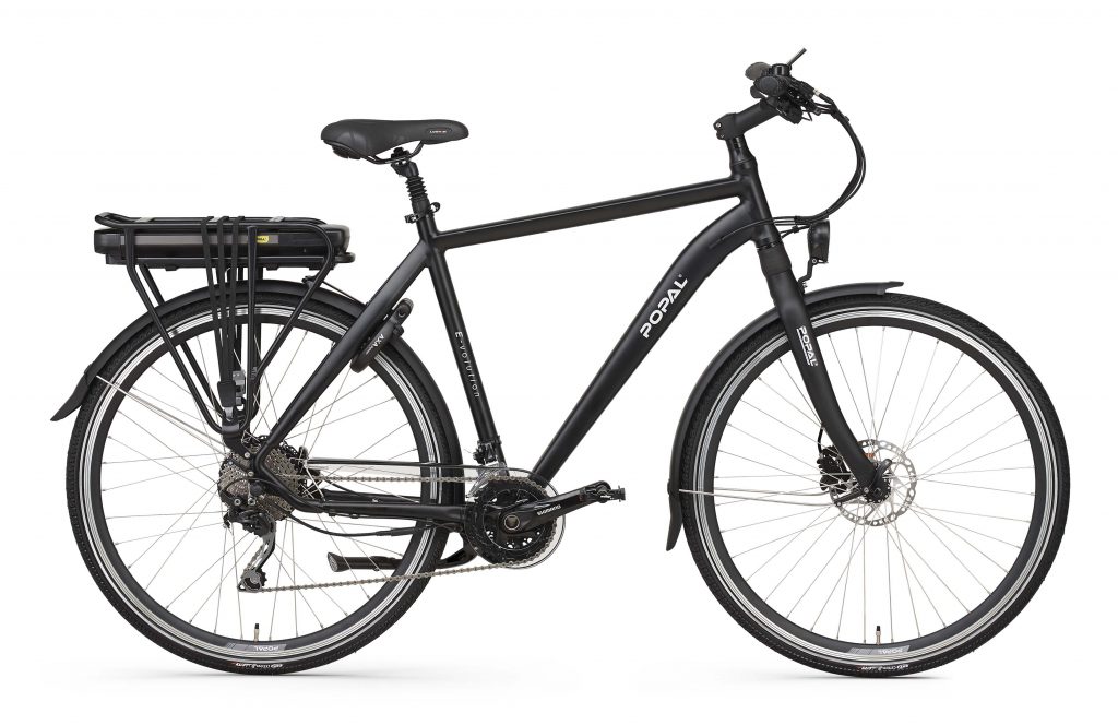 Popal E-Volution 15.0 Elektrische herenfiets 28 inch mat-zwart