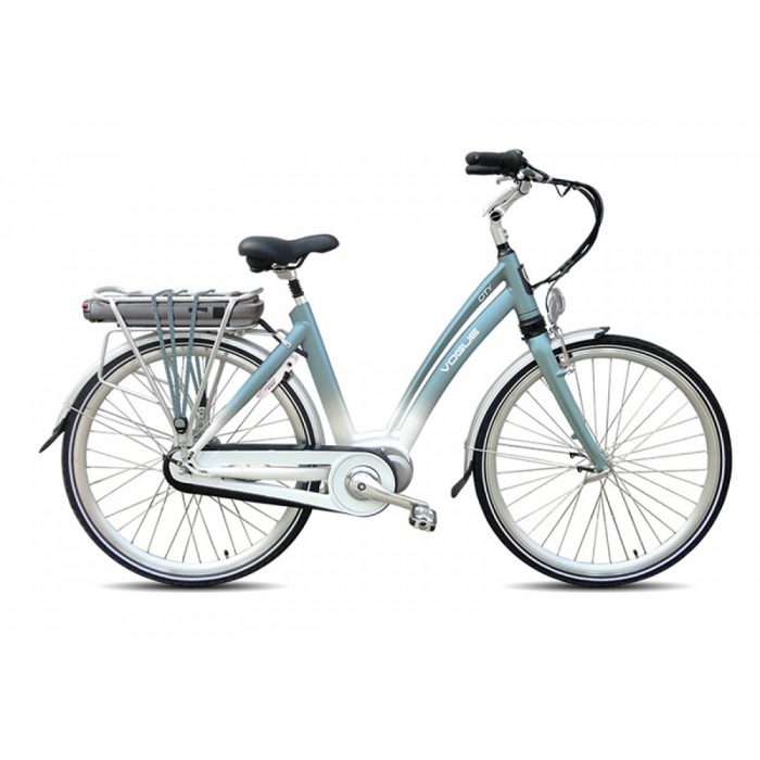 VOGUE Elektrische fiets CITY 28inch Ebikes polar blue NX8 Lady 50 cm
