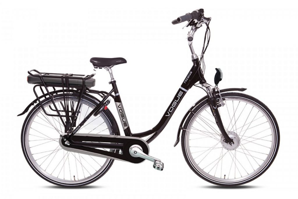 VOGUE PREMIUM Elektrische damesfiets 28 inch Black 7SP Lady 51 cm zwart (102005)