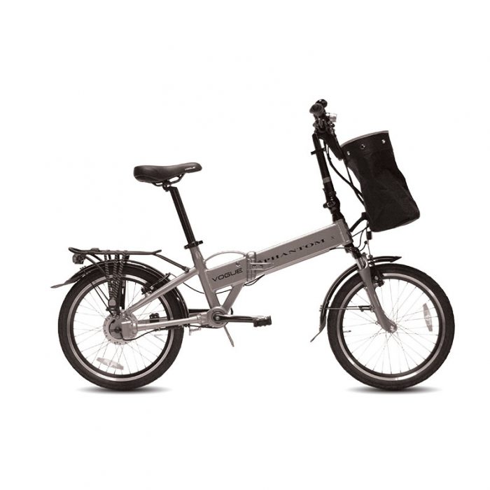 Vogue-Phantom-E-bike-vouwfiets-20-inch-zilver grey-