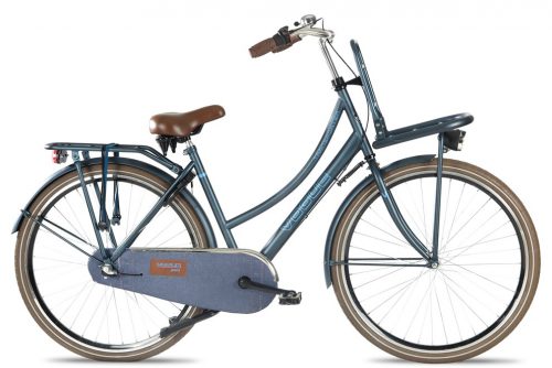 Vogue transport dames transportfiets jeans blauw