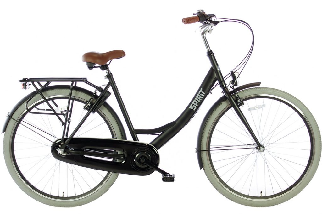 spirit-avance-28 inch Dames Stadsfiets mat-zwart-2877-1500x1000