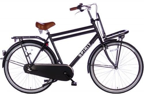 spirit-cargo-plus 28 inch Heren transportfiets -mat-zwart-2896-500x450
