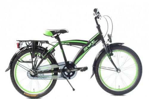 static-alpha-jongensfiets-20-inch-n3-zwart-groen