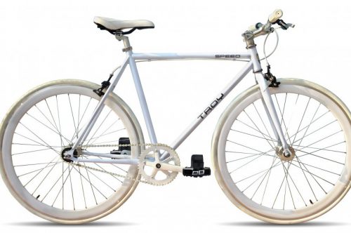 Troy Speed Fixiefiets 55cm 28inch Fietshemel Edam