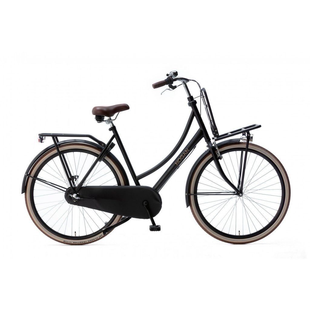 Nogan Vintage Damesfiets 28 inch Transportfiets M2815n3-Mattblack-1500x1500