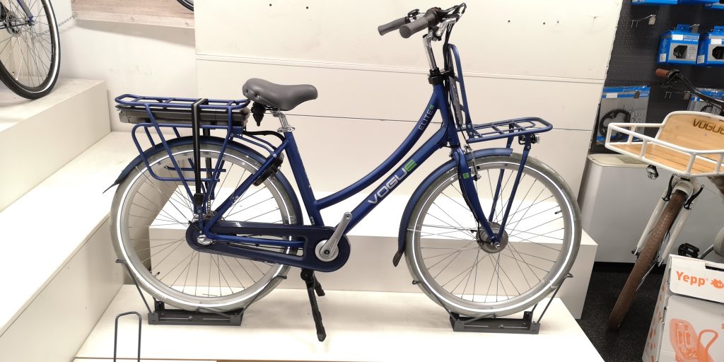 Vogue Elite Elektrische transportfiets N3 2020 blauw mat