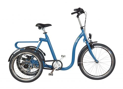 Huka-City-volwassen-driewieler-fiets-voor-senioren-blauw