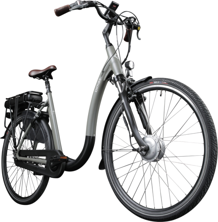Bimas lage instap fiets met ondersteuning e-comfort-71-smart-system