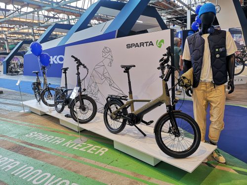 Sparta Compact Elektrische fiets compact en licht van gewich