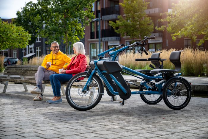 Huka Orthos Duo fiets proefrijden kopen fiets voor 2 personen