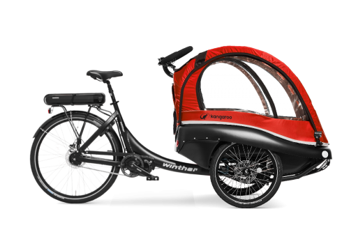 Winther_Bikes_Cargo_E-cargo_Luxe_Black_Red_Shimano_STePS_Rside