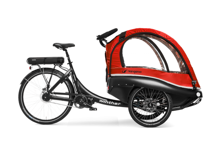 Winther_Bikes_Cargo_E-cargo_Luxe_Black_Red_Shimano_STePS_Rside