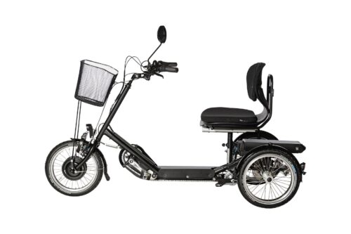 Disco Medi-P20 elektrisch Zitdriewieler fiets met ondersteuningZwart