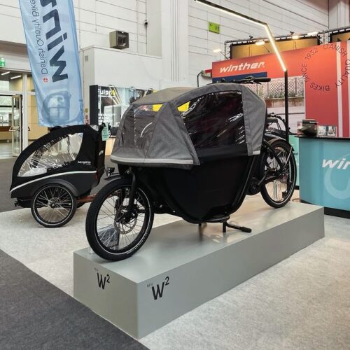 Winther W2 Elektrische Bakfiets met twee wielen