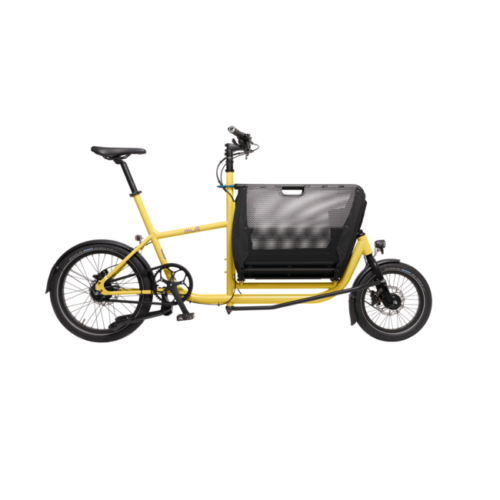 Muli Muskel bakfiets alternatief opklapbare bak Alternatief voor bakfiets - Zwart