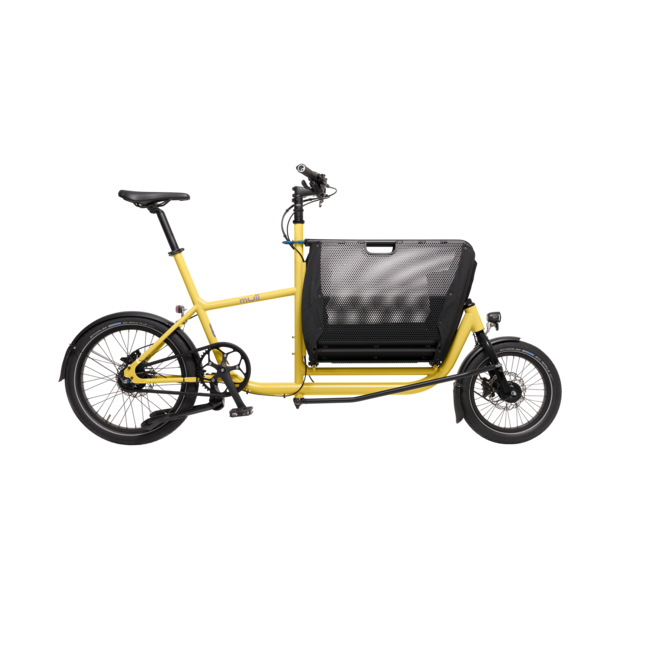 Muli Muskel bakfiets alternatief opklapbare bak Alternatief voor bakfiets - Zwart