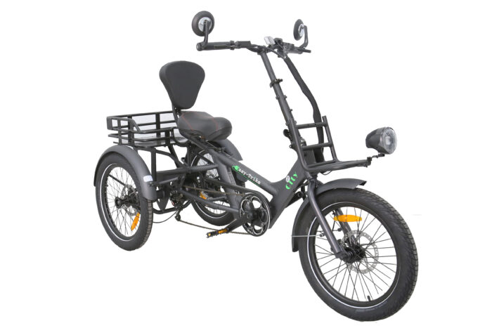 Easy Trike Elektrische Driewieler fiets ligfiets driewieler fiets met rugsteun