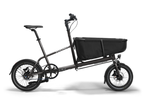 Yoonit Compacte Transportfiets Bakfiets Family – De Perfecte Fiets voor Gezinnen black