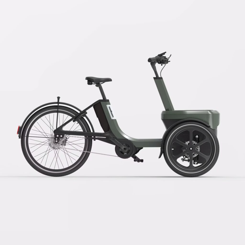 Thuja Van Raam Shopperfiets Driewieler met ondersteuning Thuja Green