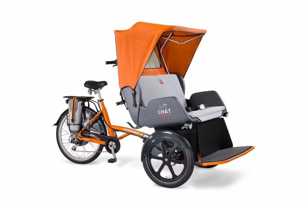 Van Raam Chat riksja fiets Rolstoel fietsen