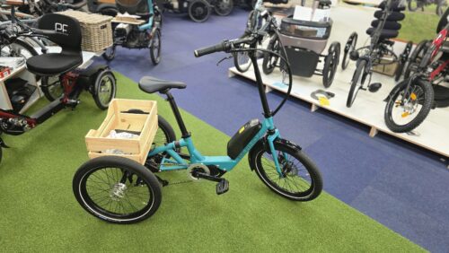 Berends Cargo Gretel Groen Elektrische Driewieler Shimano – Stabiel, Comfortabel & Praktisch