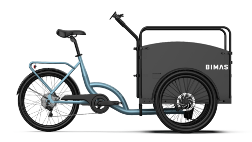 Bimas eCargo 3.3 Economy Bakfiets 2026 Blue-Grey-Gloss