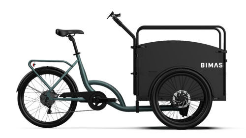 Bimas eCargo 3.3 Economy Bakfiets 2026 British Racing Green Bimas-3W-eCargo-Economy-British-Racing-Green-Matt-PT-5477C-5