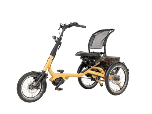 Pfau-tec Movi Driewieler fiets met mand achterop