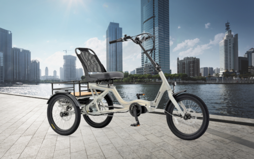 Elektrische Driewieler fiets met ondersteuning goedkoper dan Van raam