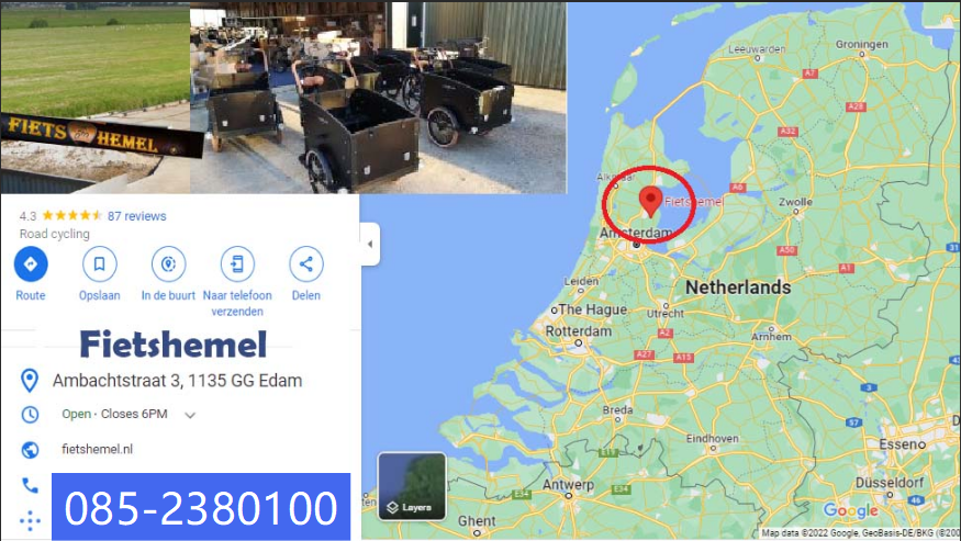 Fietshemel Edam Contactgegevens