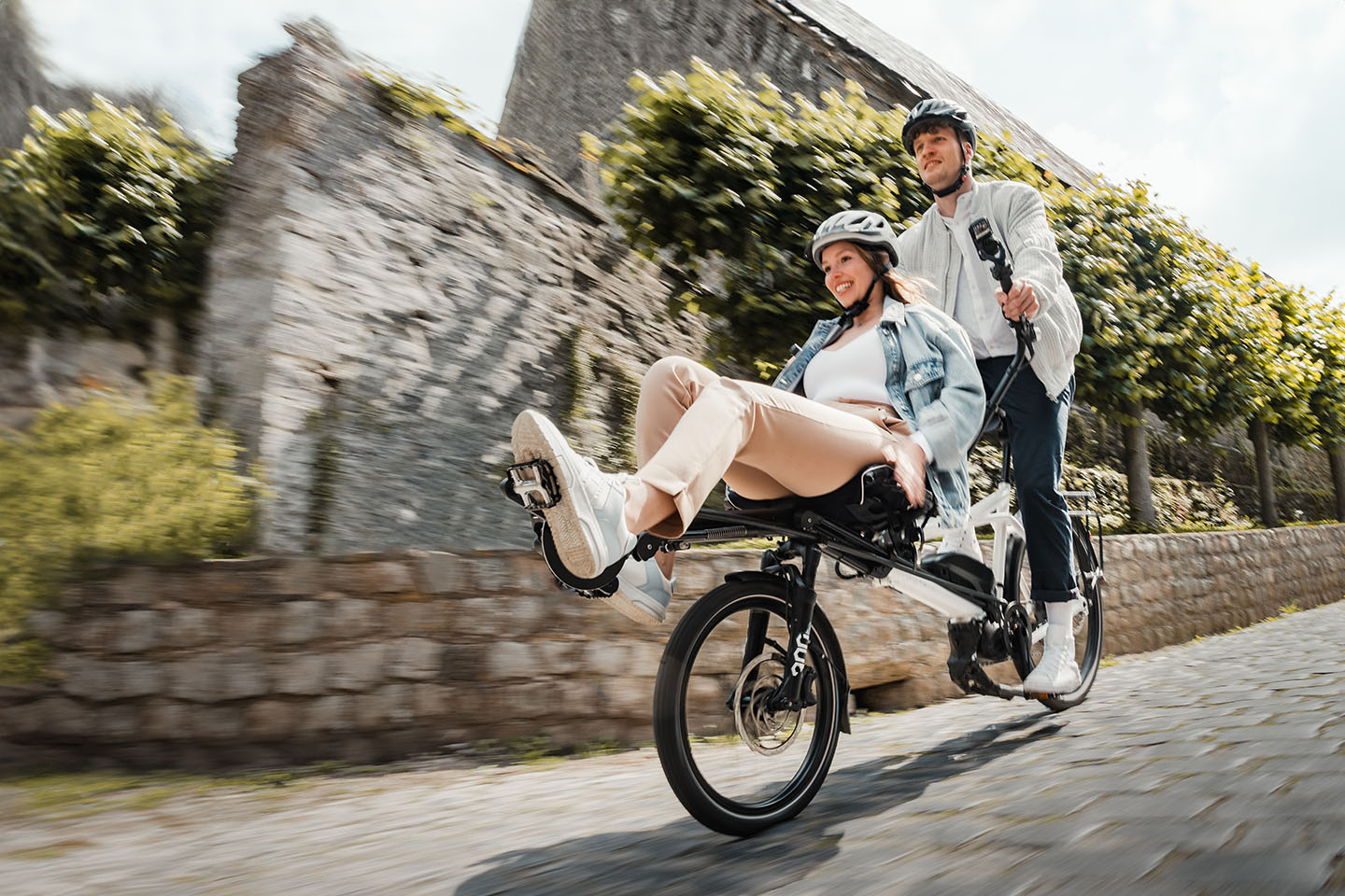 Hase Pino fiets met ondersteuning