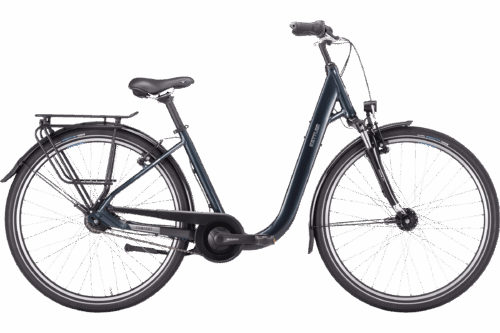 Lage instap fiets Kettler RT 46cm zwart