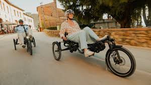Hase Driewieler fiets elektrische fiets met driewieler en stabiliteit