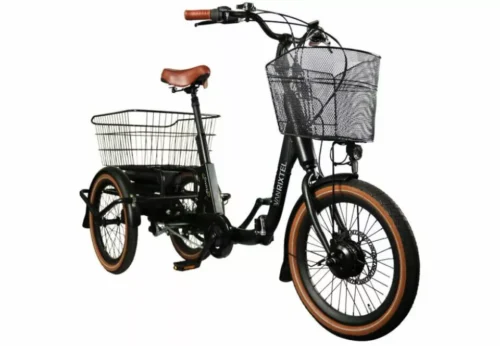 Van Rixel Elektrische Driewieler met Swing Optie & Compact Fold